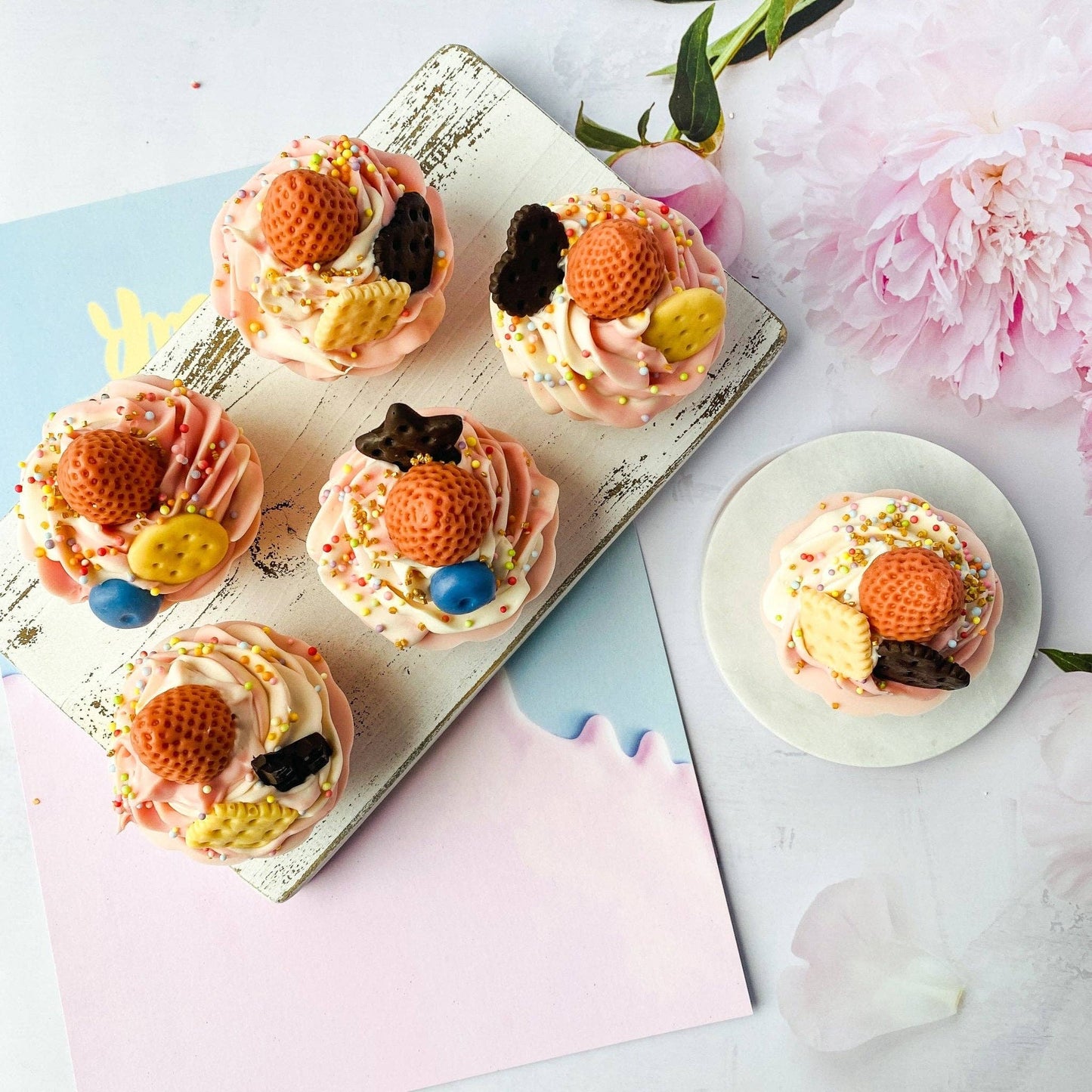 Australian Handmade Artisan Soap - Cupcake & Smiles