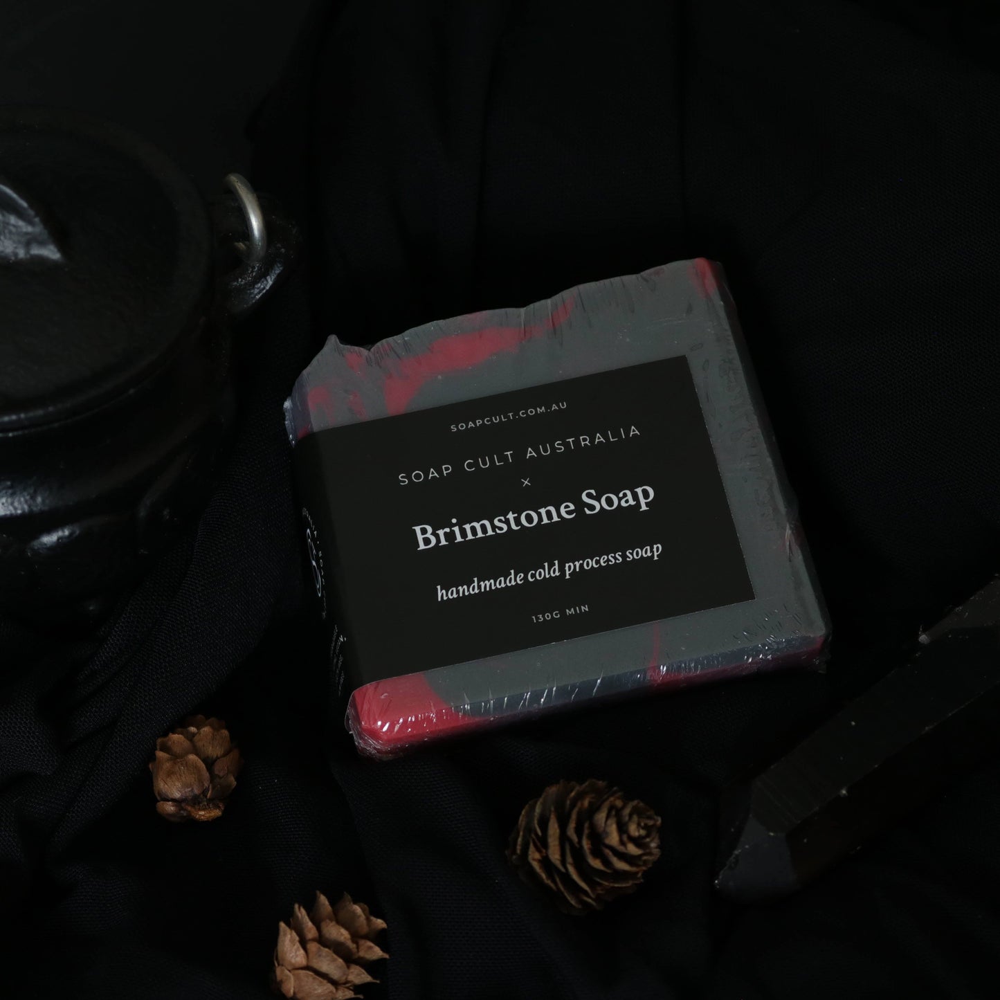 Brimstone Body Soap | Oud, Vanilla, Sandalwood