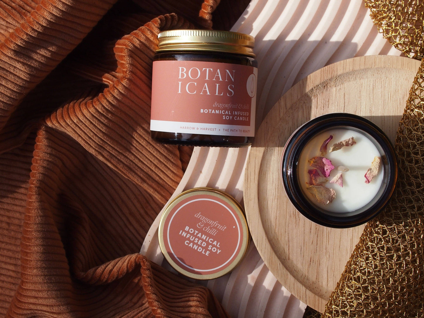 Botanicals Mini Candle ~ Dragonfruit & Chilli