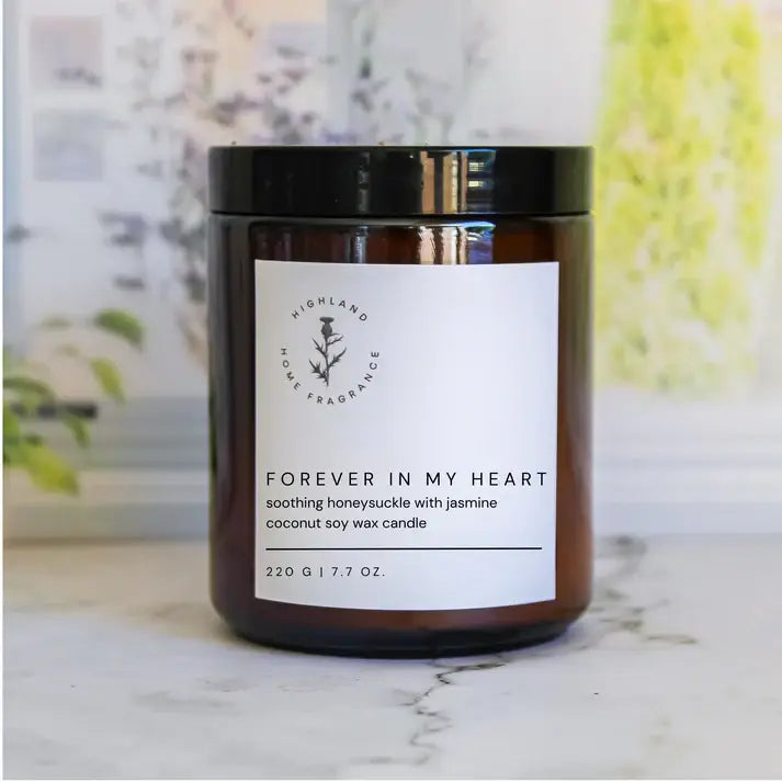 Remembrance Candle - Honeysuckle & Jasmine 220g Candle