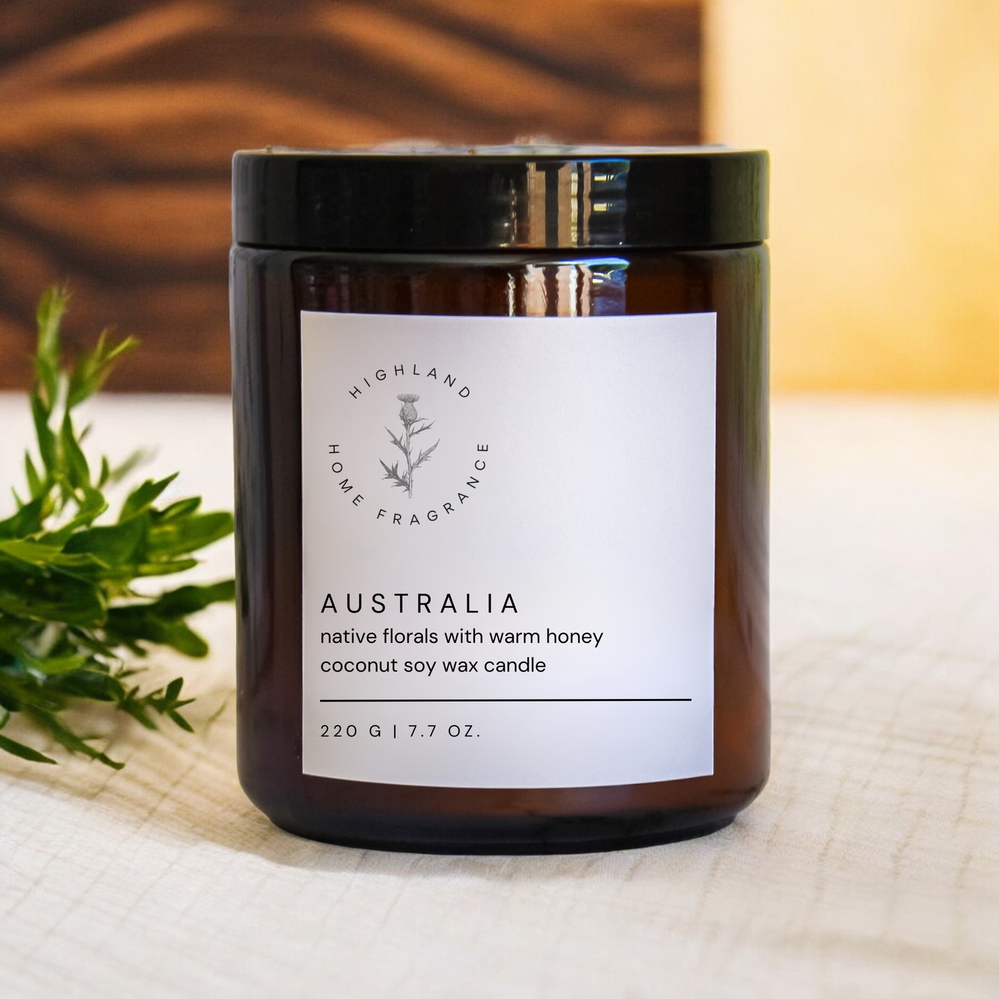 Australia | Native Florals + Honey | 220g Coco Soy Candle